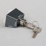 Schloss mit Bolzen und Schlüssel für Glasschiebewand – Bild 2