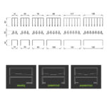 Glasschiebewand cremeweiß Maßanfertigung – Bild 3