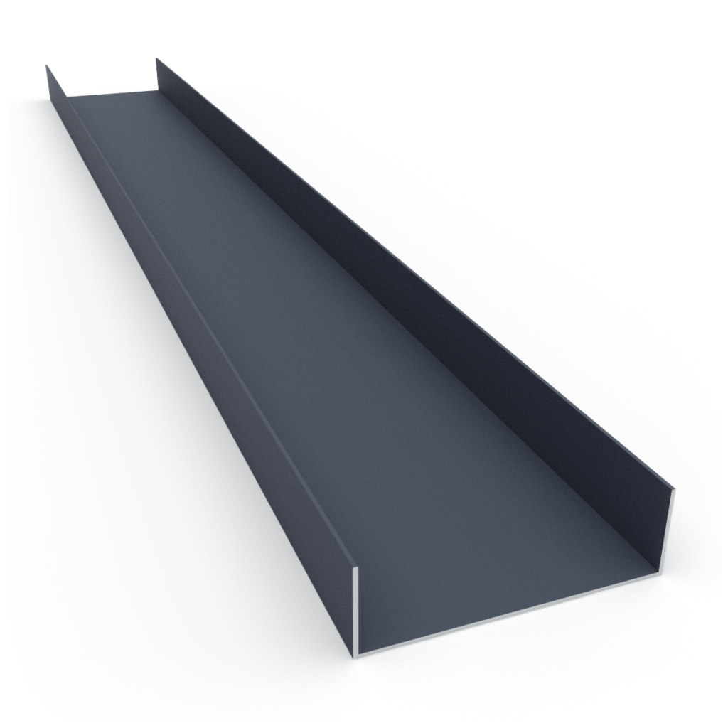 2500mm U-Profil 140x40mm